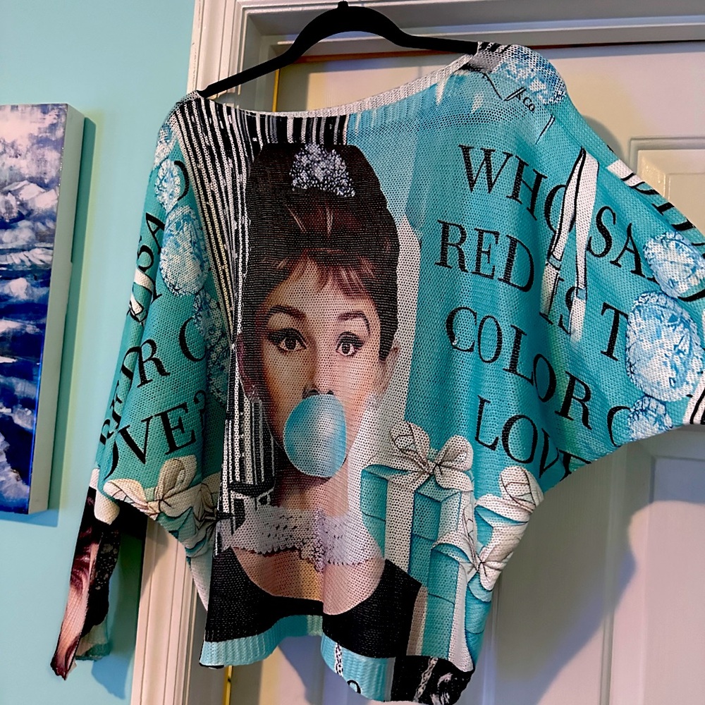 Coastal Bloom Breakfast at Tiffany’s One Size Blouse